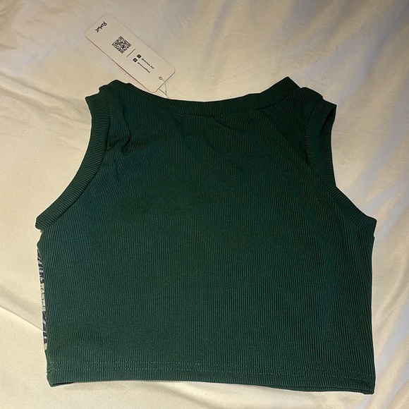 Green Art Crop Top | Size Small | New with tags - Picture 3 of 3
